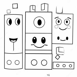 Numberblocks 1000 Coloring Pages