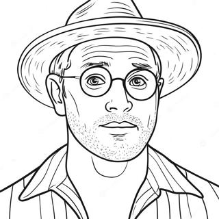 Self Portrait Template Coloring Page 66702-53607