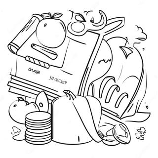 Fun Economics Concepts Coloring Page 66713-53614