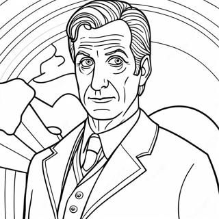 Dr Who Coloring Page 6671-5491