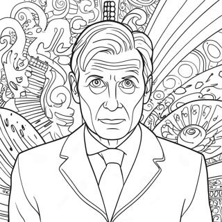 Dr Who Coloring Page 6671-5492