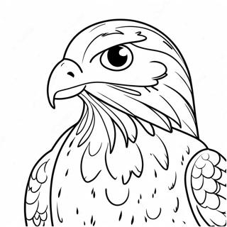 Falcon Coloring Page 66752-53648