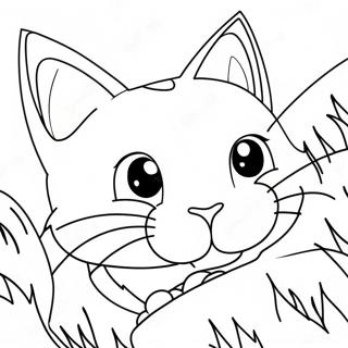 Fierce Warrior Cats In Battle Coloring Page 66763-53659