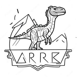 Ark Survival Evolved Coloring Pages