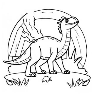 Ark Survival Evolved Logo Coloring Page 66782-53675