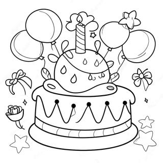 Happy Birthday Nana Coloring Page 66812-53695