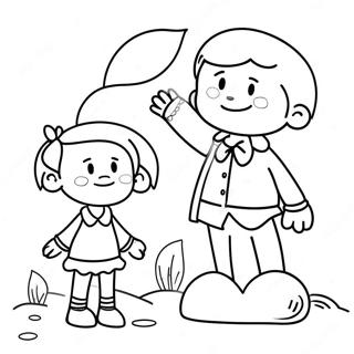 We Will Miss You Coloring Page 6681-5499