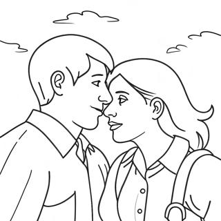 Farewell Friends Coloring Page 6682-5502