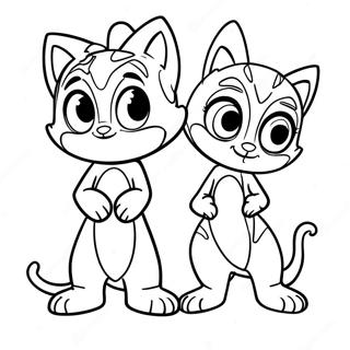 Miraculous Kwamis Coloring Page 66832-53707