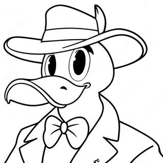 Darkwing Duck Coloring Pages