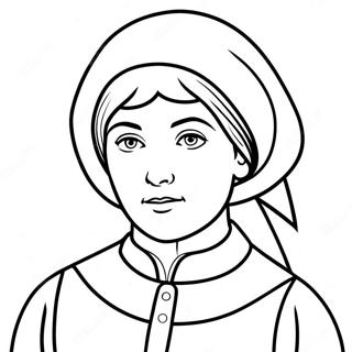 St Elizabeth Ann Seton Coloring Page 66882-53750