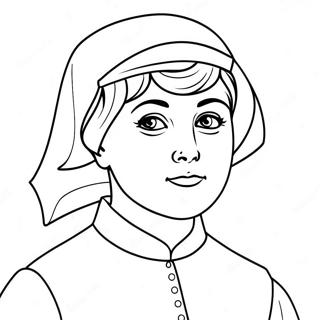 St Elizabeth Ann Seton Coloring Page 66882-53751