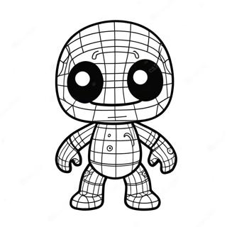 Sackboy Coloring Page 66922-53783