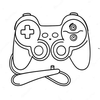 Controller Coloring Pages