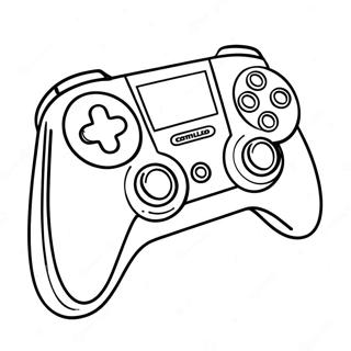 Controller Coloring Page 66962-53836