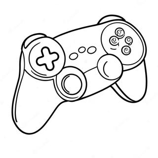 Classic Game Controller Coloring Page 66963-53816