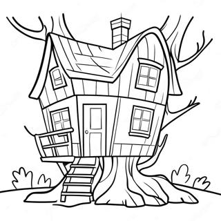 Tree House Mysteries Coloring Pages