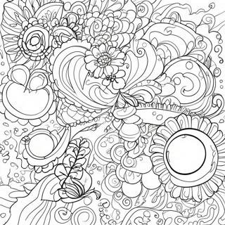 Scribbles And Ink Coloring Page 67012-53866