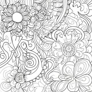 Scribbles And Ink Coloring Page 67012-53868