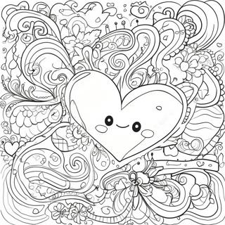 Scribbles And Ink Coloring Pages