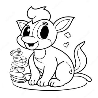 Magic Mixies Coloring Page 6701-5512