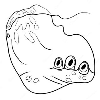 Dinosaur Footprint Coloring Page 67022-53860