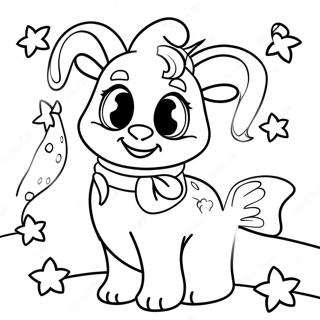 Enchanting Magic Mixies Coloring Page 6702-5513