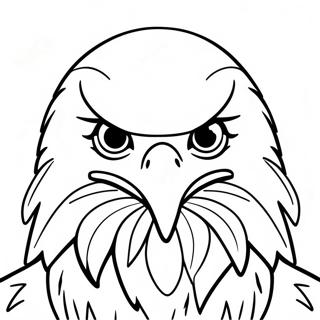 Majestic Bald Eagle Coloring Page 67043-53878