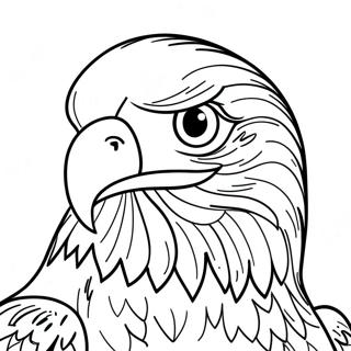 Majestic Bald Eagle Coloring Page 67043-53880