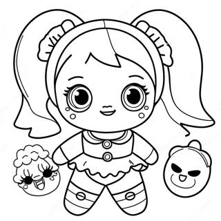 Lol Dolls Coloring Pages