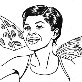 Wilma Rudolph Coloring Page 67062-53900