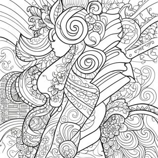 Red X Coloring Page 67072-53902