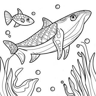 Shark Tale Coloring Pages