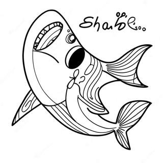 Shark Tale Coloring Page 67082-53924