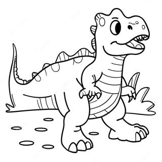 Dino Smashers Coloring Pages