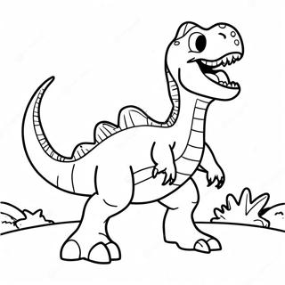 Dino Smashers Coloring Page 67092-53914