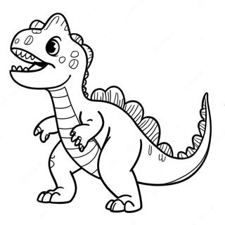 Ferocious Dino Smashers Coloring Page 67093-53919