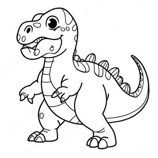 Ferocious Dino Smashers Coloring Page 67093-53920