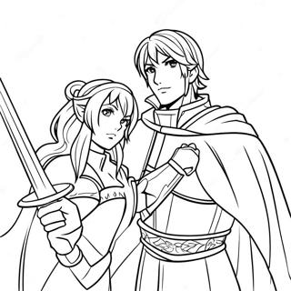 Fire Emblem Coloring Page 67112-53936