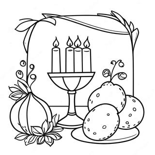 Shabbat Shalom Coloring Page 67142-53954