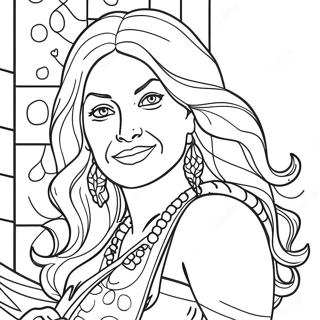 Mamma Mia Coloring Pages