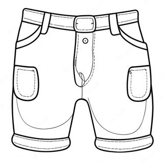 Pants Coloring Pages