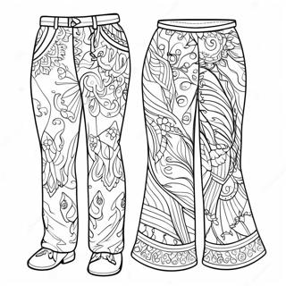 Fancy Dress Pants Coloring Page 67163-53982