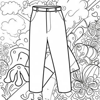 Fancy Dress Pants Coloring Page 67163-53983