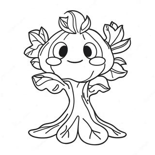 Sprout Coloring Pages