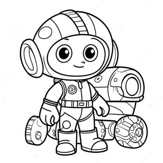 Rusty Rivets Coloring Pages