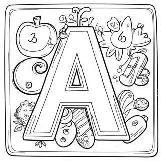 Abcs Coloring Pages