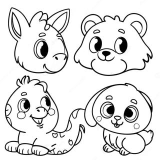 Fun Abcs Animals Coloring Page 67213-54020