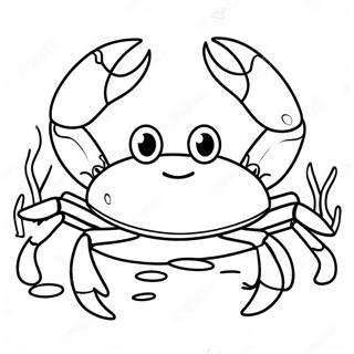 Charming Maryland Crab Coloring Page 67223-54026