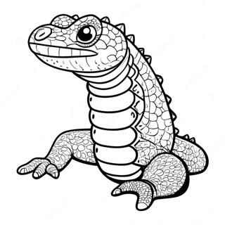 Gila Monster Coloring Page 67272-54059